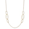 Thumbnail Image 0 of Link Station Necklace 14K Yellow Gold 25.5"