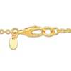 Thumbnail Image 1 of Link Station Necklace 14K Yellow Gold 25.5"