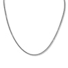 Thumbnail Image 1 of Solid Cable Chain Necklace Black Ion-Plated Stainless Steel 30" 2mm