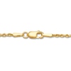 Thumbnail Image 1 of Solid Rope Chain Necklace 14K Yellow Gold 20" Length 1.6mm