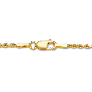 Rope Chain Necklace 14K Yellow Gold 20