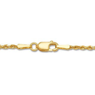 Rope Chain Necklace 14K Yellow Gold 20