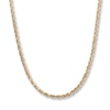 Thumbnail Image 1 of Solid Rope Chain 14K Yellow Gold 24" Length 3mm