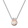 Thumbnail Image 1 of Alex Woo Necklace Fusion Ladybug Sterling Silver/18K Gold