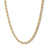 Thumbnail Image 0 of Solid Glitter Rope Chain Necklace 10K Yellow Gold 24" Length 4.5mm
