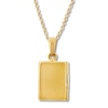 Thumbnail Image 4 of Geometric Motifs Locket Necklace 10K Yellow Gold 18"