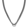 Thumbnail Image 0 of Circle Mesh Necklace Sterling Silver 17.75"