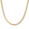 Thumbnail Image 1 of Semi-Solid Square Franco Chain 10K Yellow Gold 24" Approx. 3.9mm