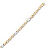 Thumbnail Image 2 of Men's Link Chain 14K Two-Tone Gold 24" Approx. 4mm