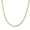 Thumbnail Image 1 of Semi-Solid Curb Link Chain 10K Yellow Gold Approx. 24" 3.25mm