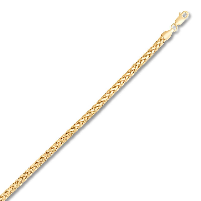 Semi-Solid Franco Chain 10K Yellow Gold 24" Approx. 4.1mm