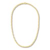 Thumbnail Image 1 of Men's Semi-Solid Mariner Link Necklace 10K Yellow Gold 18" 4mm