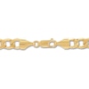 Thumbnail Image 2 of Hollow Figaro Chain Necklace 10K Yellow Gold 22" Approx. 8.5mm
