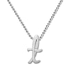 Thumbnail Image 0 of Alex Woo Autograph Letter T Necklace Sterling Silver 16"