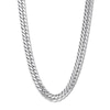 Thumbnail Image 1 of Solid Link Chain Necklace Stainless Steel 22" Approx. 9mm
