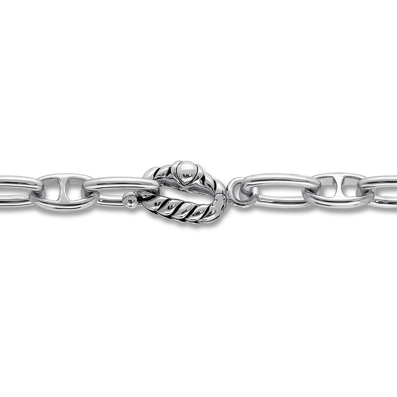 Main Image 2 of Link Chain Sterling Silver 18"