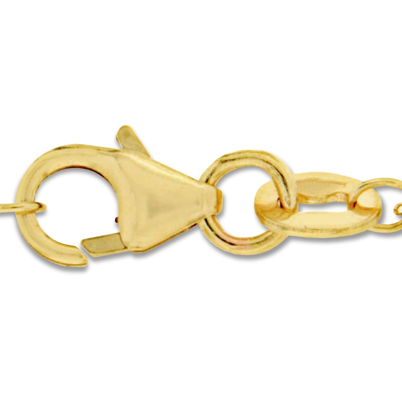 Main Image 2 of Bar Station Necklace 10K Yellow Gold 32"