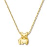 Thumbnail Image 1 of Alex Woo French Bulldog Necklace 14K Yellow Gold 16"