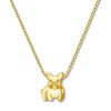 Thumbnail Image 0 of Alex Woo French Bulldog Necklace 14K Yellow Gold 16"