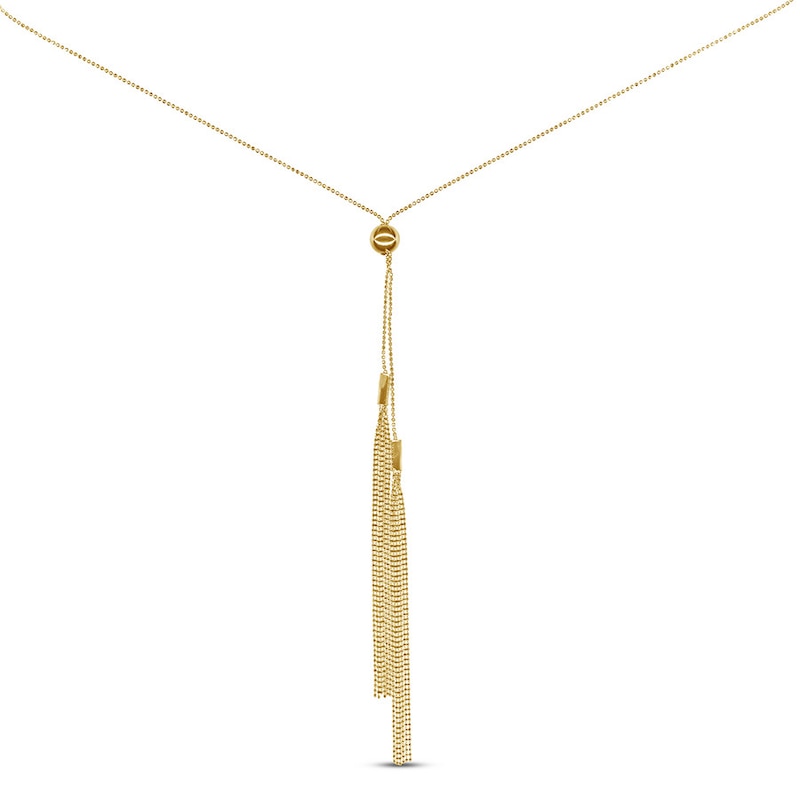 Main Image 1 of Bolo Necklace 10K Yellow Gold 34"