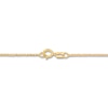 Thumbnail Image 2 of Traditional Crucifix Necklace 14K Two-Tone Gold 18"