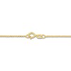 Thumbnail Image 2 of Openwork Cross Necklace 14K Two-Tone Gold 18"