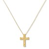 Thumbnail Image 0 of Filigree Ribbon Cross Necklace 14K Yellow Gold 18"