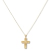 Thumbnail Image 0 of Wide Filigree Cross Necklace 14K Yellow Gold 18"