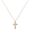 Thumbnail Image 0 of Crucifix Necklace 14K Two-Tone Gold 18"