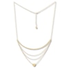 Thumbnail Image 1 of Heart Layered Necklace 10K Yellow Gold 18"