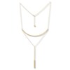 Thumbnail Image 1 of Layered Drop Necklace 10K Yellow Gold 18"