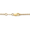 Thumbnail Image 2 of Beaded Station Necklace 14K Yellow Gold 24",Y"