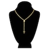 Thumbnail Image 4 of Madonna and Crucifix Choker 14K Yellow Gold 15" Adjustable