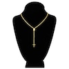 Thumbnail Image 3 of Madonna and Crucifix Choker 14K Yellow Gold 15" Adjustable