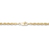 Thumbnail Image 2 of Men's Cross Chain Necklace 10K Yellow Gold 22"