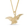 Thumbnail Image 2 of Men's Eagle Chain Necklace 10K Yellow Gold 22"