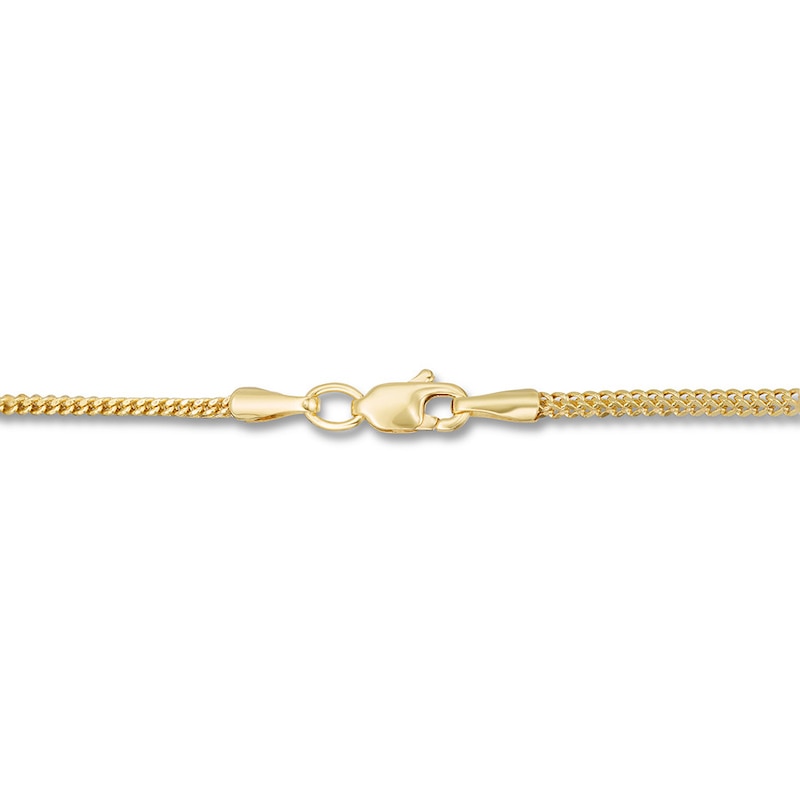 Main Image 3 of Men's Eagle Chain Necklace 10K Yellow Gold 22"