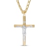 Thumbnail Image 0 of Men's Cross Necklace 10K Yellow Gold 24"