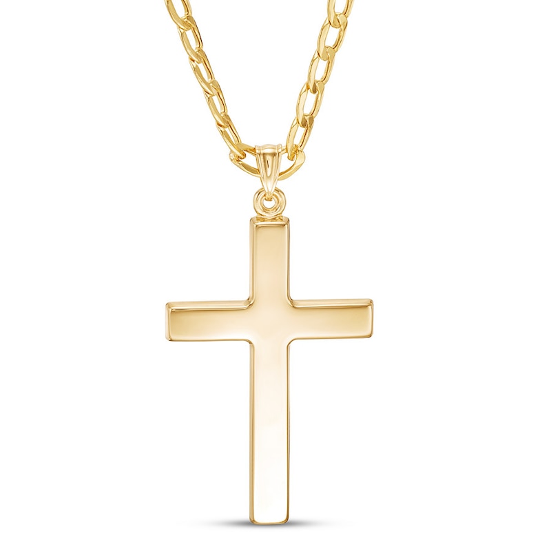 Mens Cross Necklace 