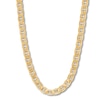 Thumbnail Image 0 of Hollow Mariner Link Necklace 10K Yellow Gold 22" 7.2mm