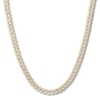 Thumbnail Image 1 of Hollow Curb Chain Necklace 10K Yellow Gold 22" 6.3mm
