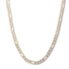 Thumbnail Image 0 of Hollow Figaro Chain Necklace 10K Yellow Gold Gold 22" 6.2mm