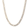 Thumbnail Image 1 of Hollow Figaro Chain Necklace 10K Yellow Gold Gold 22" 6.2mm