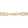 Thumbnail Image 1 of Hollow Figaro Chain Necklace 10K Yellow Gold Gold 22" 6.2mm