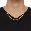 Thumbnail Image 3 of Hollow Box Chain Necklace 10K Yellow Gold Appx. 20" 2.4mm