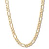 Thumbnail Image 0 of Hollow Figaro Chain Necklace 10K Yellow Gold 22" 9.4mm