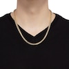 Thumbnail Image 2 of Hollow Wheat Chain Necklace 10K Yellow Gold 24" 5.3mm