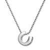 Thumbnail Image 1 of Alex Woo Luck Horseshoe Necklace Sterling Silver 16"