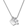 Thumbnail Image 1 of Alex Woo Princess Crown Necklace Sterling Silver 16"