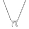 Thumbnail Image 1 of Alex Woo Autograph Letter N Necklace Sterling Silver 16&quot;
